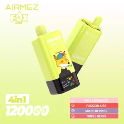 Alternative view of AIRMEZ FOX 120000 Züge 4 in 1 Geschmack Einweg Vape Großhandel
