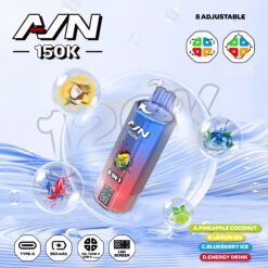 Alternative view of AIVONO AIM AVN 150000 Züge 8 in 1 LED Display Einweg Vape Grosshandel