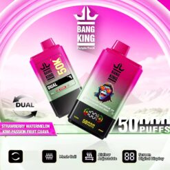 Alternative view of BANG KING DSK042 50000 Züge Dual Profil wiederaufladbar Einweg Vape Großhandel