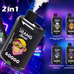 Alternative view of BANG LEADER STOLL 60000 Züge Einweg Vape Dual Geschmack Mesh Coil Großhandel
