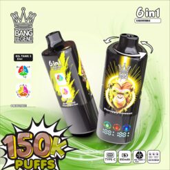 Alternative view of BANG LEGEND DSK064 150000 Züge 6 in 1 Einweg Vape Großhandel