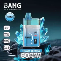 Alternative view of BANG LEGEND Geek DSK071 60K Züge Vape Großhandel Airflow verstellbar Turbo