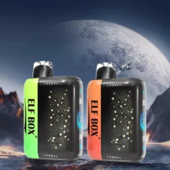 Alternative view of ELF BOX PULSE X 25000 Züge 3D Curved LED Display Einweg Vapes Großhandel