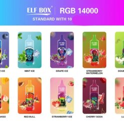 Alternative view of ELF BOX RGB14000 Disposable Vape mit 14000 Zügen im Großhandel