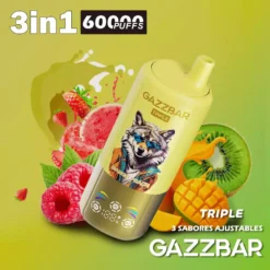 Alternative view of GAZZ BAR TRIPLE 60000 Züge 3in1 Einweg Vape im Großhandel kaufen