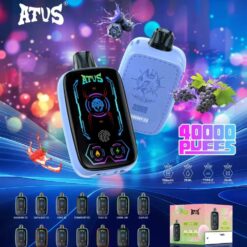 ATVS 40000 Züge Dual Mesh Digitalanzeige 40K Einweg Vape Großhandel