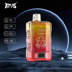 ATVS Warship 18000 Züge Doppel Mesh 750mAh Einweg Vape Großhandel