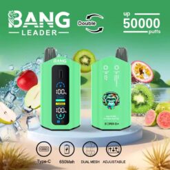 BANG LEADER 50000 Züge Dual Geschmack Einweg E Zigarette Großhandel