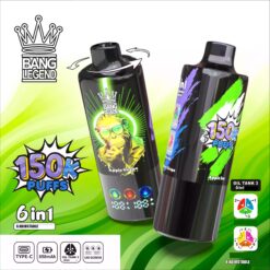 BANG LEGEND DSK064 150000 Züge 6 in 1 Einweg Vape Großhandel