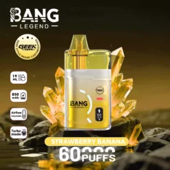 BANG LEGEND Geek DSK071 60K Züge Vape Großhandel Airflow verstellbar Turbo