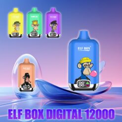 ELF BOX Digital 12000 Züge LED Display Einweg Vape Großhandel