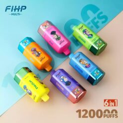 FIHP 120000 120K Züge 6in1 Einweg Vape Großhandel ab 10 Stück