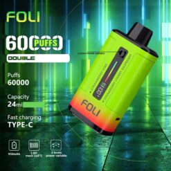 FOLI 60000 Züge 2in1 Doppel Einweg Vape Großhandel Ab 10 Stück