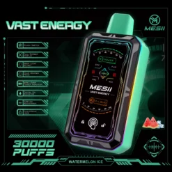 MESII VAST ENERGY 30000 Züge 360 Grad LED Einwegvape Großhandel