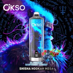OKsO Shisha Hookahmega 50k 50000 Züge Einweg Vape Triple Mesh Coil Großhandel