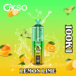 OKSO TORNADO 100K Einweg Vape mit 100000 Zügen Dual Mesh Coil RGB LED Großhandel