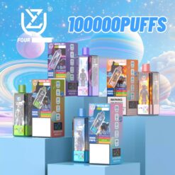 UZY Crystal 4 in 1 100K Züge Einweg Vape im Großhandel kaufen