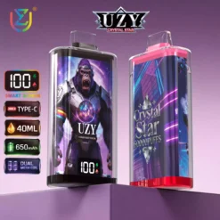 UZY Crystal Star 60000 Züge Einweg Vape Smart Screen Großhandel