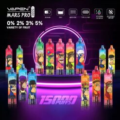 VAPEN MRS PRO 15000 mit Digitaldisplay 15k Züge Einweg Vape Großhandel