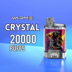 VAPME Crystal 20000 Züge Dual Geschmack Digital Display Einweg Vape Großhandel