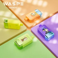 WASPE AIVIOU 40000 Züge Doppel Geschmack LED Display Großhandel Einweg Vapes