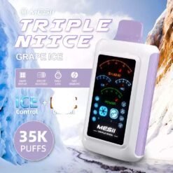 Alternative view of MESII TRIPLE NIICE 35000 Züge Einweg Vape mit Kühl und Stärkeregelung Großhandel