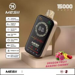 Alternative view of MESII VISUAL BOXX 16000 Züge Vollbild Display Einweg Vape Großhandel