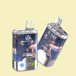 Alternative view of UZY Crystal Twin Doppelkammer 50000 Züge Einweg Vape Großhandel
