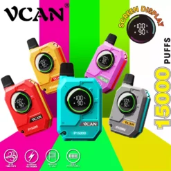 Alternative view of VASY VCAN PRO 15000 Züge wiederaufladbar Dual Mesh Einweg Vape Großhandel